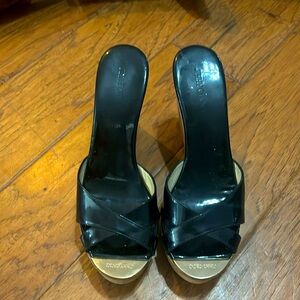 Jimmy choo cork wedge